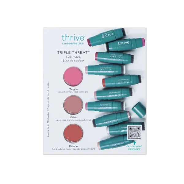 Triple Threat™ Color Stick Trio: Maggie. Kaisa. Dionne